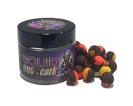 Бойли вафтерси Trinity Baits кальмар Game cork-duo багатоколірні Ранок (10мм)
