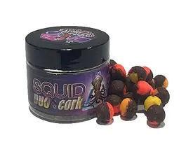 Бойли вафтерси Trinity Baits кальмар Game cork-duo багатоколірні Вечір (10мм)