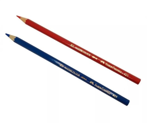 Олівець хімічний Faber Castell 451 (синій) 1 шт.