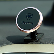 Автомобільний тримач холдер Baseus 360° Adjustable Magnetic Phone Mount SUCX140015 Gold, фото 4