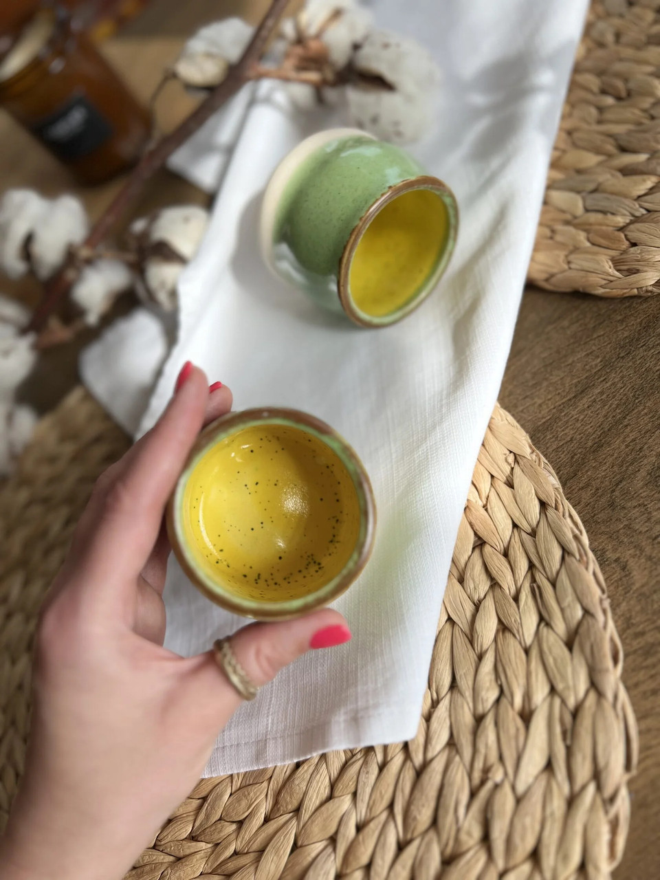 Чашка Cupping Bowl 160 мл Фісташка Yellow