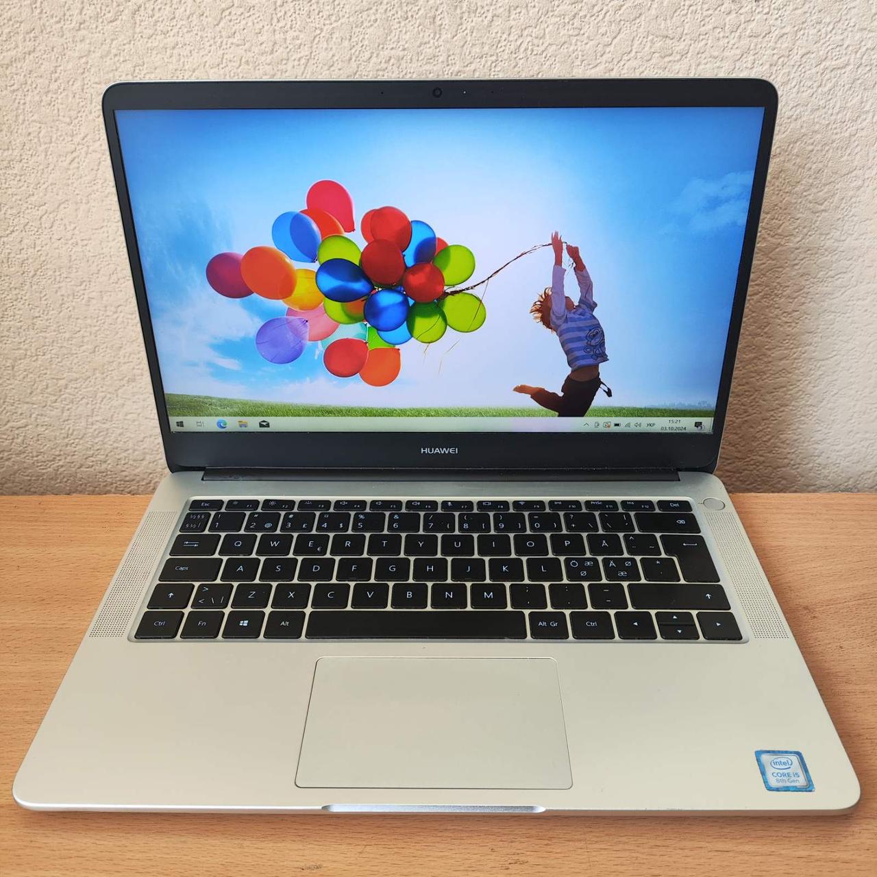 Ноутбук Huawei Matebook VLT-W50 14" FHD/IPS i5-8250u/8 Gb DDR4/256 Gb SSD/Intel UHD Graphics 620