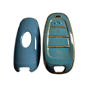 Чохол для ключа HYUNDAI синій