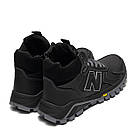 Підліткові зимові кросівки черевики New Balance з натуральної шкіри з хутром високі хутряні черевики хлопчику, фото 3