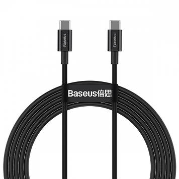 Кабель Baseus Type-C Superior Series Fast Charging Data Cable 100W 2m, Black (CATYS-C01)