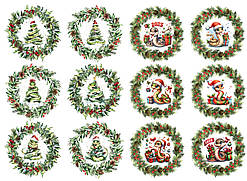 Декупажна мапа 21х30 см, DC SN- 021