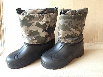 Дутик дитячий (на гумці), TS Shoes, Камуфляж (8 пар)