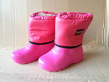 Дутик дитячий (на гумці) 2 сорт, TS Shoes, Рожевий (8 пар)