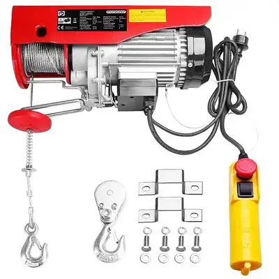 Електрична лебідка/тельфер EW 35100 250/500 (1000 Вт, вант. 430 кг)