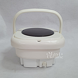 Портативна пральна машина 18л 50Вт Folding Washing Machine -WM-2690-White., фото 5