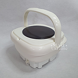 Портативна пральна машина 18л 50Вт Folding Washing Machine -WM-2690-White., фото 4