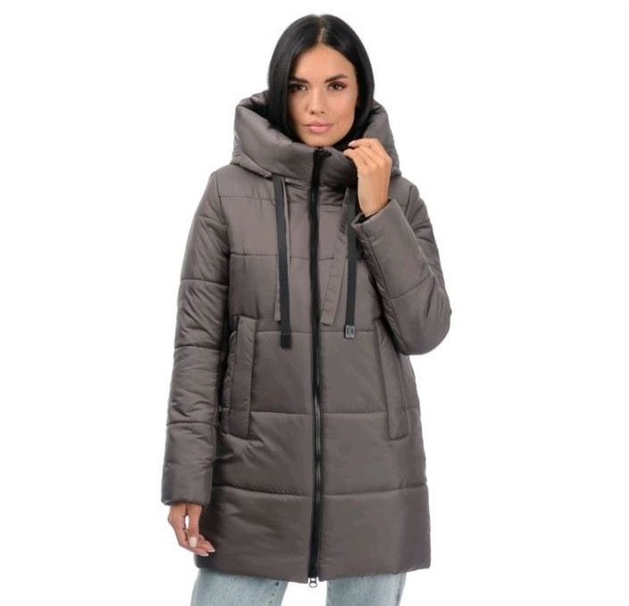 Зимові жіночі куртки молодіжні 42-52 моко, фото 1