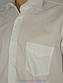 Классическая мужская рубашка Negredo White Сlassic в белом цвете, фото 3