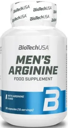 Вітаміни та мінерали для чоловіків BioTech Men`s Arginine 90 caps