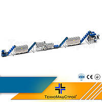 Лінія для виробництва корму для риб, кішок та собак на базі екструдера "ЕШК"