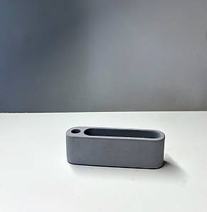 Бетонна візитниця з отвором під ручку