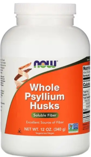 Псилліум Now Foods Whole Psyllium Husks 340 гр, фото 1