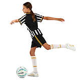 Дитяча футбольна форма Ювентус JUVENTUS домашня 2024 CO-7193 (на зріст 116-165 см), фото 5