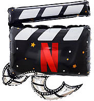 Фольгована кулька КНР (100х69 см) Кіноплівка "Netflix"