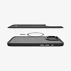Чохол Spigen Enzo Aramid MagFit Black Silver для iPhone 16 Pro Max ACS08017, фото 5