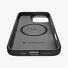 Чохол Spigen Enzo Aramid MagFit Black Silver для iPhone 16 Pro Max ACS08017, фото 6