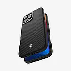 Чохол Spigen Enzo Aramid MagFit Black Natural для iPhone 16 Pro Max ACS08501, фото 3