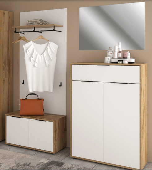 Передпокій Нітро білий Сокме к-т №3, фото 1