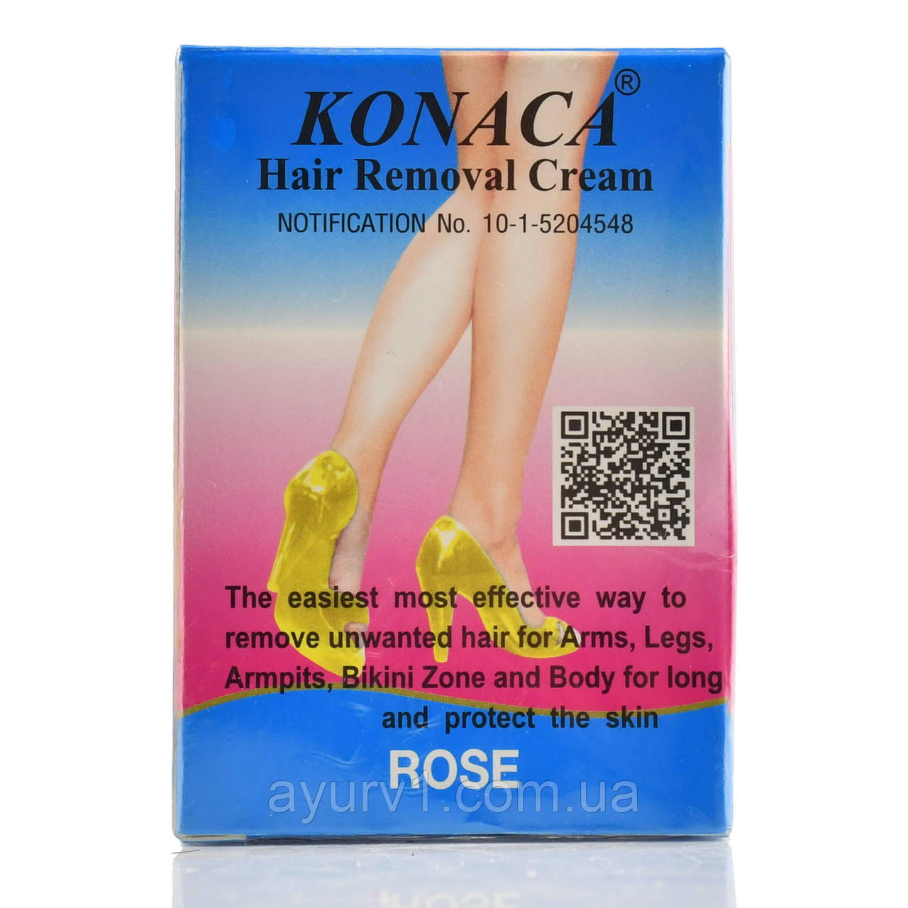 Тайський крем для депіляції, Hair Removal Cream, Konaca 50ml