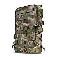 Тактичний рюкзак на 10 л. Кріплення Molle. Cordura 1000D. Мультикам