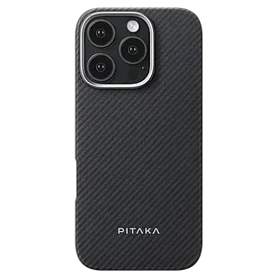 Чохол Pitaka Ultra-Slim Case Twill 600D Black/Gray для iPhone 16 Pro Max