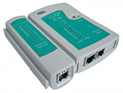 Оригінал! Тестер RJ45 LAN витої пари RJ-45, RJ-11, RJ-12 - Вища Якість!