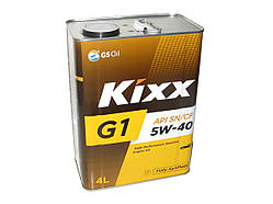Оригінал! Олія моторна KIXX синтетика G1 5W40 4л - Вища Якість!