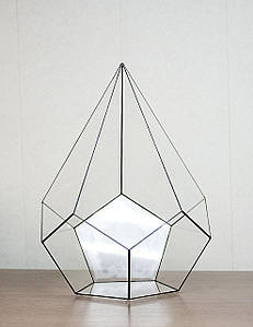 Форма для флораріуму "Крапля" 15х19 см