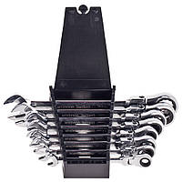 Оригинал! Набор ключей рожково-трещоточных 8шт с карданом 8-19 мм. ALLOID НК-2081-8K - Высшее качество!