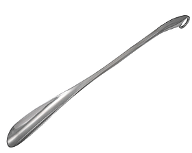 Рожок-лопатка для взуття металевий 610мм