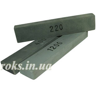 Набір абразивів 3шт. з карбіду кремнію, для ручного заточування 200х40х20 мм арт.10187