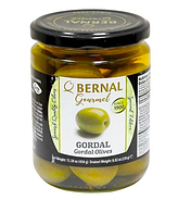 Оливки гіганти з кісточкою Bernal Gordal скло 436 гр. Іспанія, фото 2