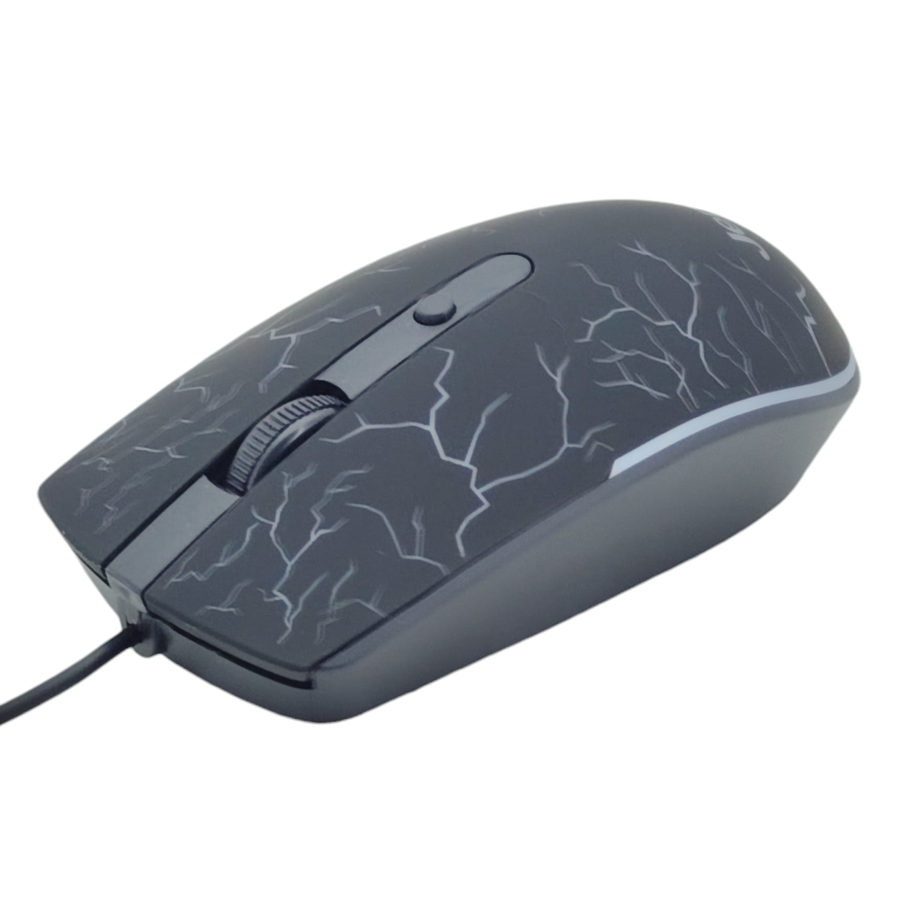 Миша комп'ютерна Jedel M81 чорна з підсвічуванням, фото 1