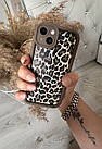 Чохол протиударний леопардовий принт на iPhone 15, фото 7