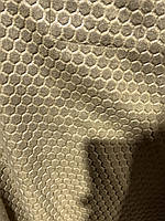 Тканина фліс Гексагон соти койот
