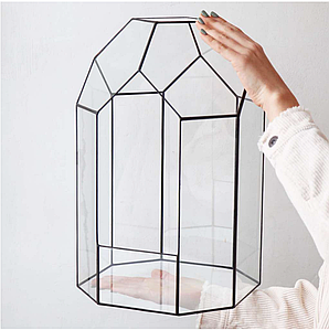 Флораріум ПРИЗМА З КУПОЛОМ 20х33 см