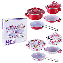 НАБІР ПОСУДУ 620-B5 каструля, петельня, аксес 22,5*5*22  см