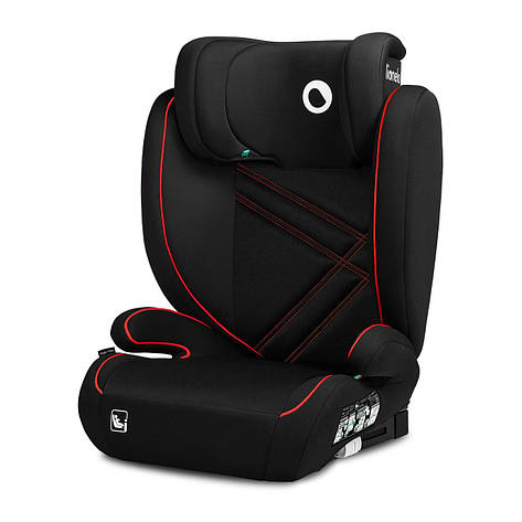 Дитяче автокрісло Lionelo HUGO I-SIZE SPOTY BLACK RED, фото 1