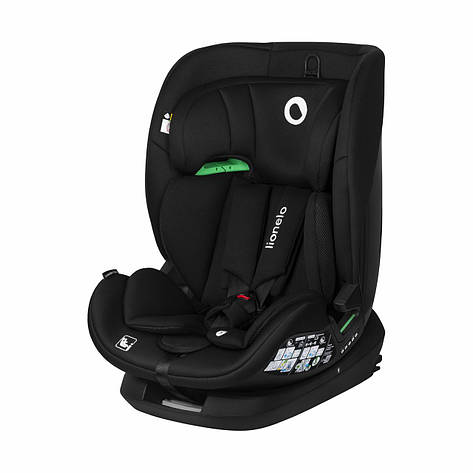 Дитяче автокрісло Lionelo LAVENDER I-SIZE BLACK CARBON, фото 1
