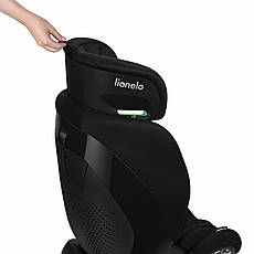 Дитяче автокрісло Lionelo LAVENDER I-SIZE BLACK CARBON, фото 6