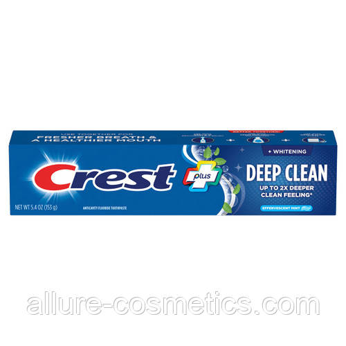 Зубна паста для глибокого очищення Crest Deep clean Toothpaste 153 гр