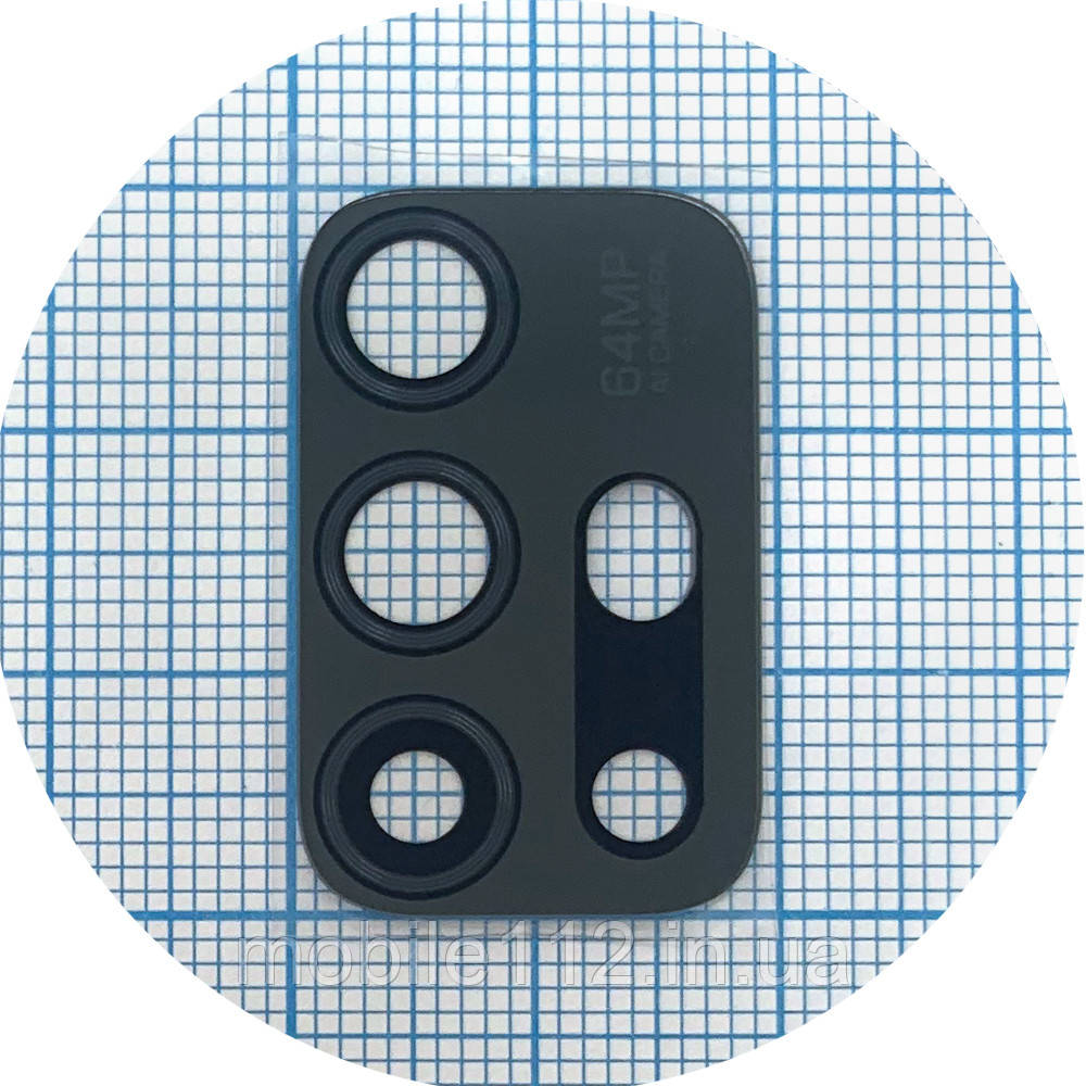 Скло камери Motorola Moto G30 (чорне), фото 1