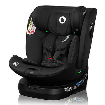 Дитяче автокрісло Lionelo BRAVE I-SIZE BLACK CARBON, фото 1