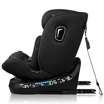 Дитяче автокрісло Lionelo BRAVE I-SIZE BLACK CARBON, фото 3