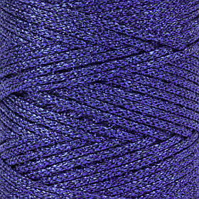 Трикотажний шнур з люрексом Knit Shine Stelo, колір Сапфір